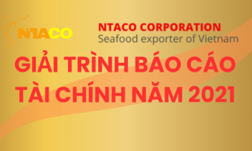 GIẢI TRÌNH BÁO CÁO TÀI CHÍNH NĂM 2021