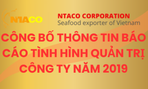 CÔNG BỐ THÔNG TIN BÁO CÁO TÌNH HÌNH QUẢN TRỊ CÔNG TY NĂM 2019