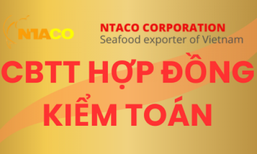 CBTT HỢP ĐỒNG KIỂM TOÁN