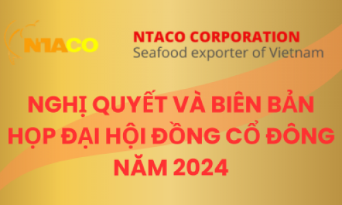 NGHỊ QUYẾT VÀ BIÊN BẢN HỌP ĐẠI HỘI ĐỒNG CỔ ĐÔNG NĂM 2024