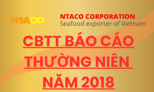 CBTT BÁO CÁO THƯỜNG NIÊN NĂM 2018