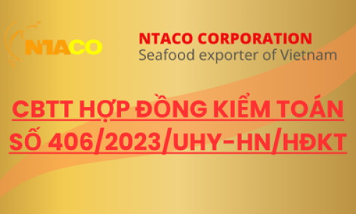 CBTT HỢP ĐỒNG KIỂM TOÁN SỐ 406/2023/UHY-HN/HĐKT